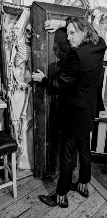 Mark trying to keep all his skeletons in the closet!! - Halloween 2023