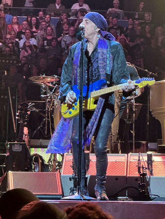 Steven Van Zandt causing Chaos on stage