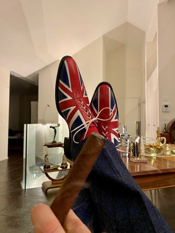 Thomas Syburra celebrating the New Year 20/21