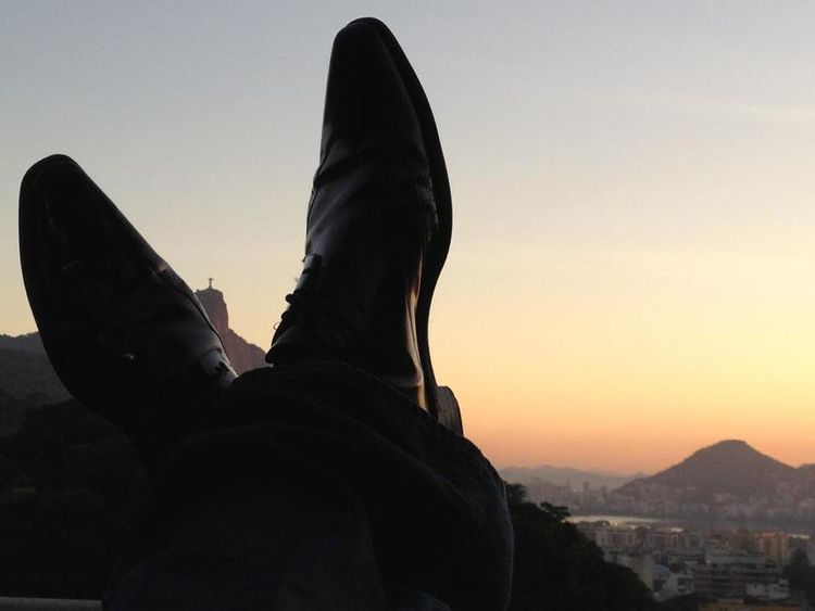 Majid Khan's JW's against the backdrop of Rio de Janeiro City