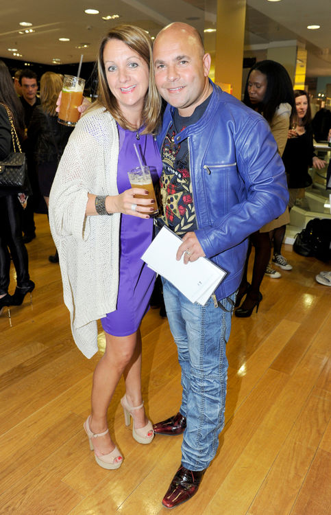 Martin Bose wearing his Ruggero Cherry Rub Off Boots!