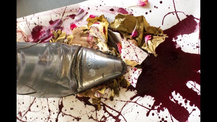 Our Rochester boots included in one of Michael O' Hare's fantastic creations, at his restaurant 