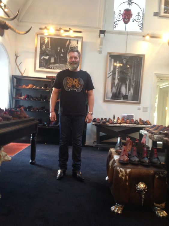 Rival Sons one night for Mark Massingham and then new Lynott Buckle boots the next day!