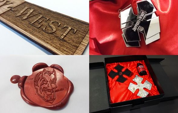 'If Jeffery West did Christmas decorations...' Many thanks to Jack Hooper who designed them