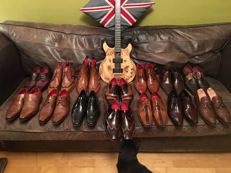 Matthew's Ashenden Jeffery-West's Muse collection - we're sure Mr. Bellamy would be proud!