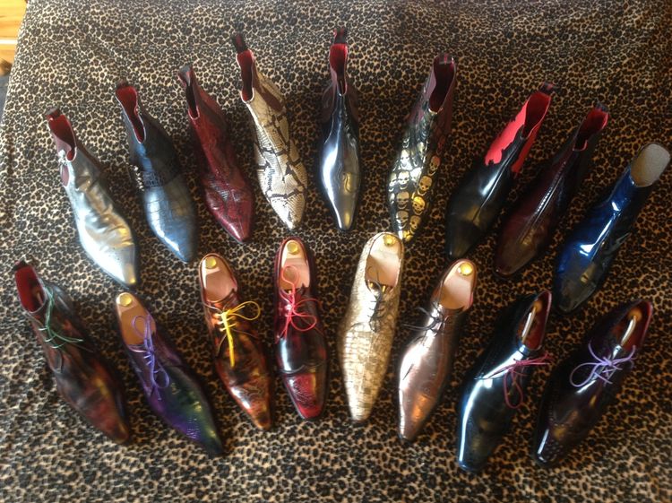 Another shot of Mr. Ede's fabulous ever-growing collection