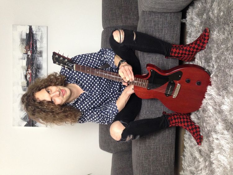 Martin from Berlin in his Harlequin Helter Skelter boots 