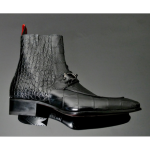 'Filmstar' Handcuff Trim Zip Boot