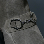 'Filmstar' Handcuff Trim Zip Boot