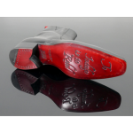 'Nude' Apron front zip boot