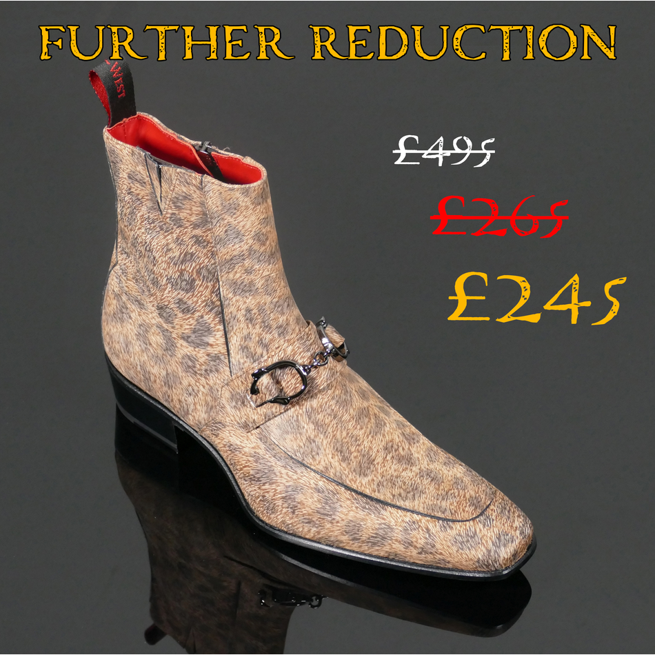 Anderson 'Filmstar' Apron front Handcuff trim zip boot