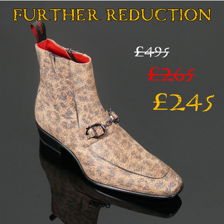 Anderson 'Filmstar' Apron front Handcuff trim zip boot