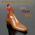 Anderson 'Glam' Wing tip Chelsea boot