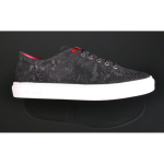 Apollo L066 'MIDNIGHT' Floral embossed suede sneaker