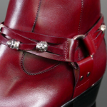Carlito K978-'WILD SIDE' Skull charm harness zip boot