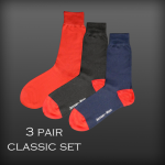 Classic socks set of 3