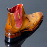 Dexter - 'Scimitar' Wing tip Chelsea boot