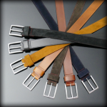 Dirk Jeans Belt - Black Calf