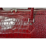 JET SET - BURGUNDY CROC