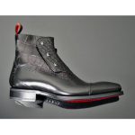 Lugosi 'Dracul' Coach Stud Zip boot