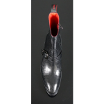 Lynott 'Grand Slam' Buckle detail zip boot