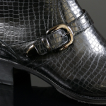 Lynott 'Grand Slam' Buckle detail zip boot