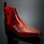 Melly 'Scotts' Piped Apron Chelsea boot