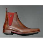 Melly 'Scotts' Piped Apron Chelsea boot