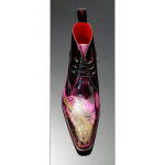 Moon 'Eye' Peacock Chukka Boot