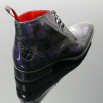 Moon 'Eye' Peacock feather Chukka Boot