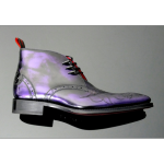 Moon 'Eye' Peacock feather Chukka Boot