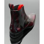 Moon 'Venus' Chevron Toe Chelsea boot