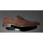 Soprano K630 D'ELEGANCE Brown Suede Saddle slip on