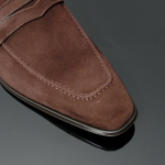 Soprano K630 D'ELEGANCE Brown Suede Saddle slip on