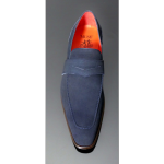 Soprano K630 D'ELEGANCE Navy Suede Saddle slip on