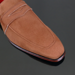 Soprano K630 D'ELEGANCE Tan Suede Saddle slip on