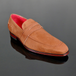 Soprano K630 D'ELEGANCE Tan Suede Saddle slip on