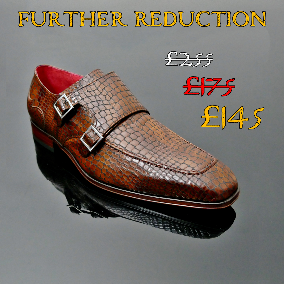 Soprano K852 'PACHO' Double Buckle Monk Shoe