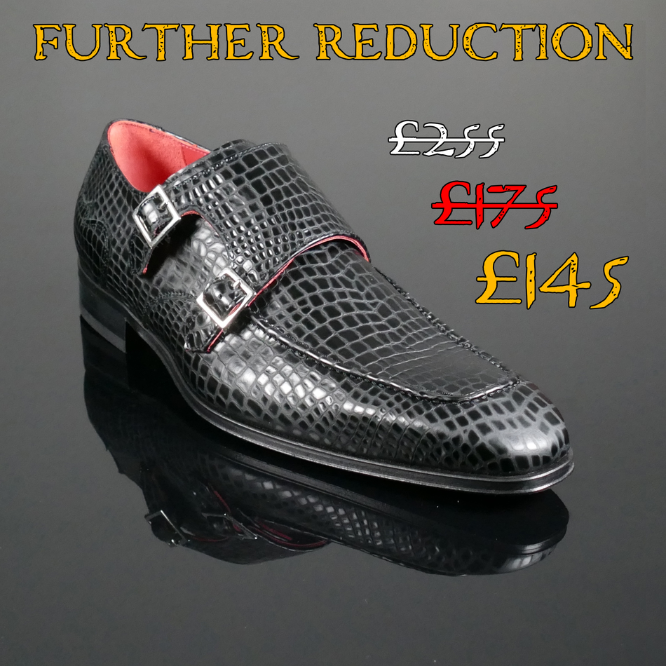 Soprano K852 'PACHO' Double Buckle Monk Shoe